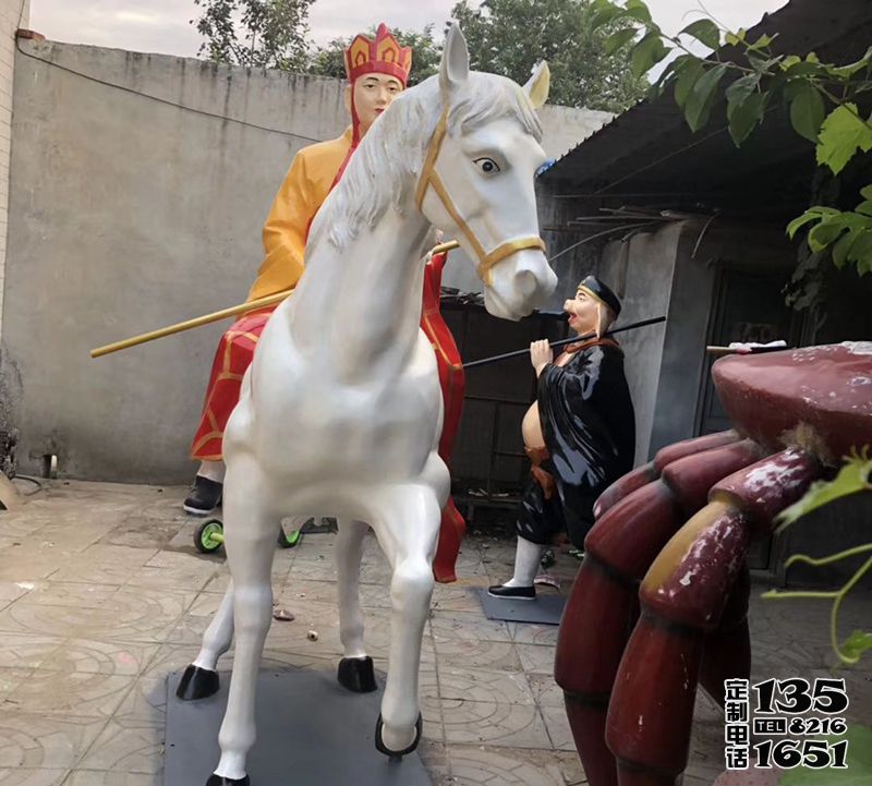 戶外 景區(qū)玻璃鋼彩繪西游記人物雕塑 戶外 景區(qū)玻璃鋼彩繪西游記人物雕塑