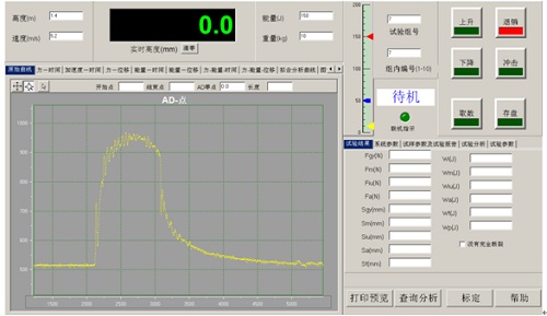 儀器化落錘沖擊試驗(yàn)機(jī)測控系統(tǒng)介紹